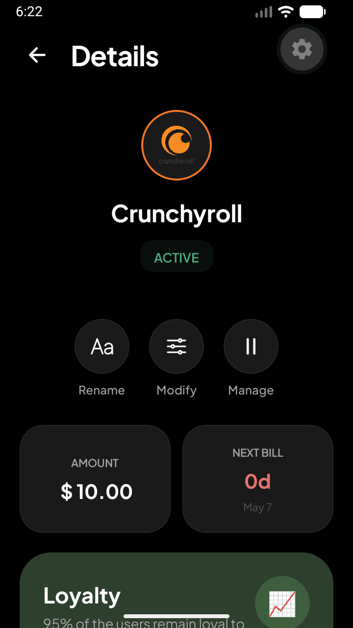Get Notified on what's renewing